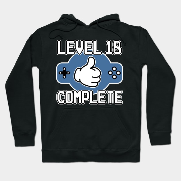 Level 20 Complete 20th Birthday 20 Years Gamer Hoodie by Kuehni